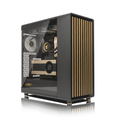 PC Profesional PNY RTX™ 2000, Intel® Core™ i9-14900KF, 64GB DDR5 RAM, 2TB M.2 Nvme Gen 4 SSD, Windows 11, PC Power-218,Color Negro