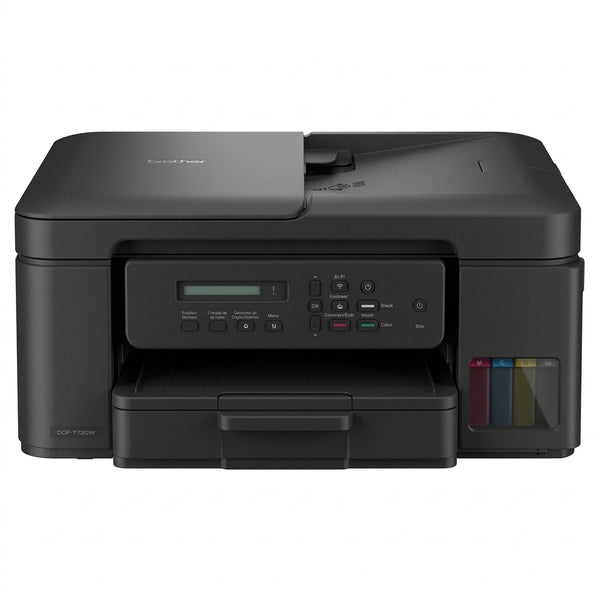 Multifuncional Tinta continua Color BROTHER DCPT730DW, 27 ppm, 6000 x 1200 DPI, Wi-Fi, Ethernet, USB, Nube, Duplex