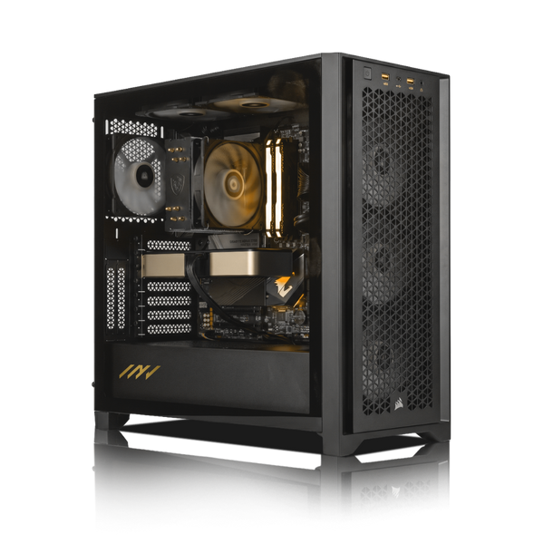 PC Profesional PNY RTX™ A1000, Intel® Core™ Ultra 5 225F, 32GB DDR5 RAM, 1TB M.2 Nvme Gen 4 SSD, Windows 11, PC Power-206,Color Negro