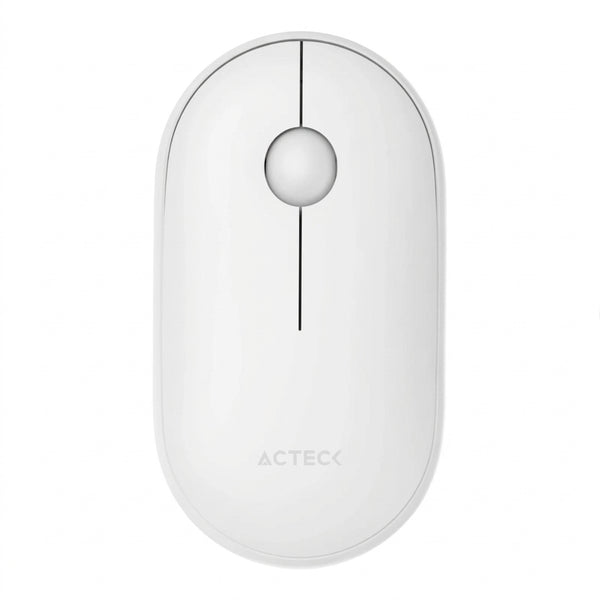 Mouse Inalámbrico Acteck AC-934114 Optimize Edge MI460 RF USB Óptico 1600 DPI Blanco