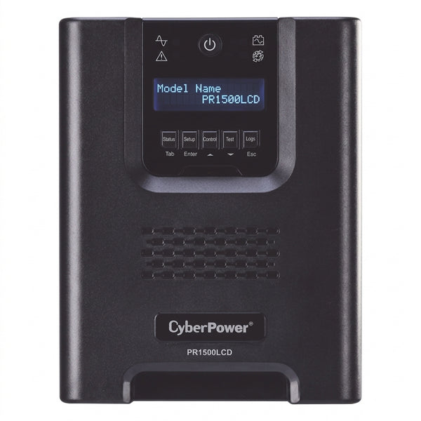 No Break CyberPower PR1500LCD, 1500 VA, 1500 W, 8 contactos NEMA 5-15R