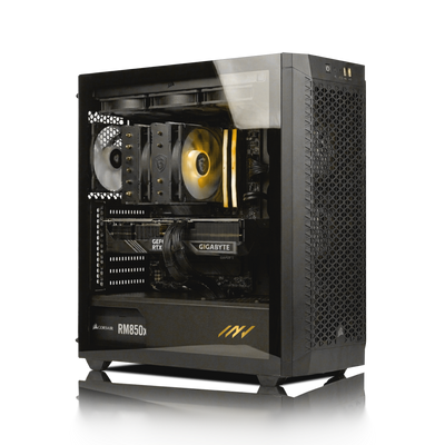PC Invictus GeForce RTX™ 5050, Intel® Core™ Ultra 7 265KF, 32GB DDR5 RAM, 1TB M.2 Nvme Gen 4 SSD, Windows 11, PC Power-017,Color Negro
