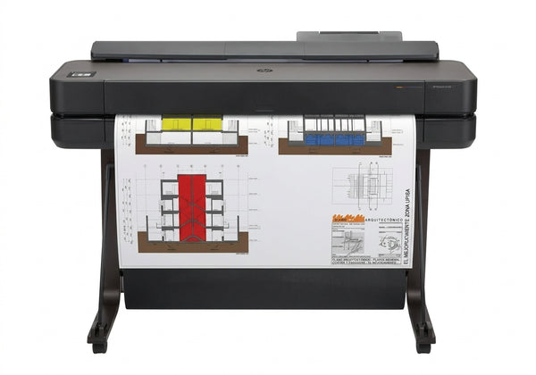 Plotter Inyección de tinta HP T650, 2400 x 1200 DPI, Wi-Fi, Ethernet, USB