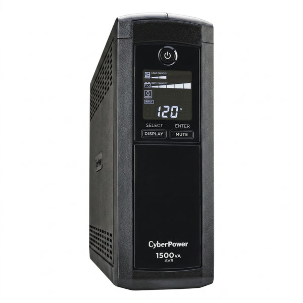 No Break CyberPower CP1500AVRLCD, 1500 VA, 900 W, 12 contactos NEMA 5-15R