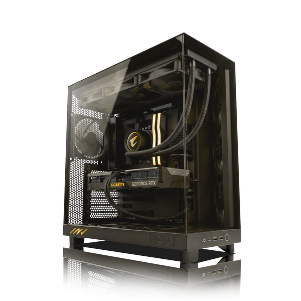PC Gamer RX 9070, AMD Ryzen 7 7700X, 32GB DDR5, 1TB SSD M.2, Invictus, Enfriamiento Liquido