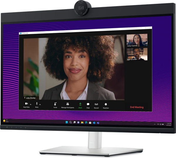 Monitor Dell Pro Para Videoconferencias P2724Deb 27 Pulgadas | Qhd 2560 X 1440| 60 Hz | Camara Web, Altavoces | 210-Bssp |