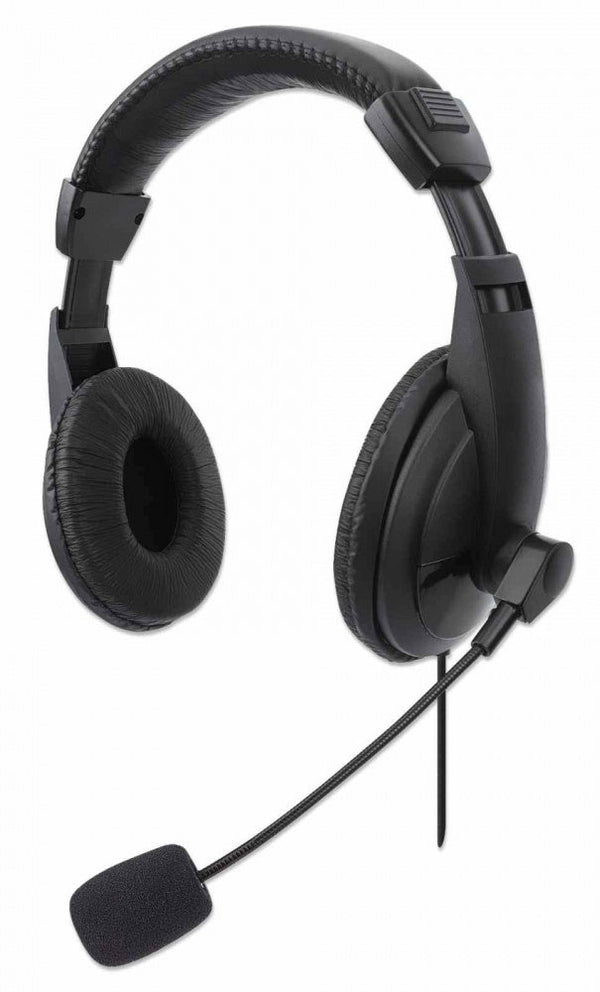 Audifonos Diadema, Manhattan,179843, Usb Mediano, Control Integrado