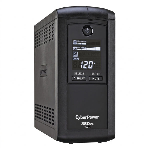 No Break CyberPower CP850AVRLCDA, 850 VA, 510 W, 9 contactos