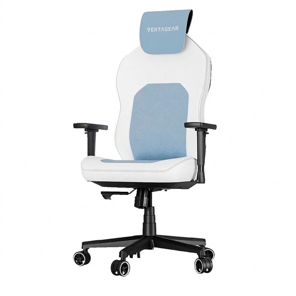 Silla Gamer VERTAGEAR VG-SL1800_BL, Black, Baby Blue Edition