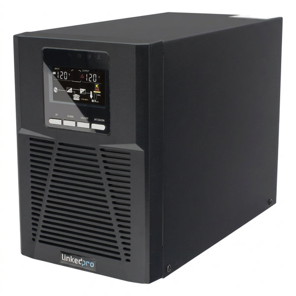 UPS en linea LINKEDPRO BY EPCOM LP1KOLT, 1000 VA, 900 W, 3 contactos NEMA 5-15R