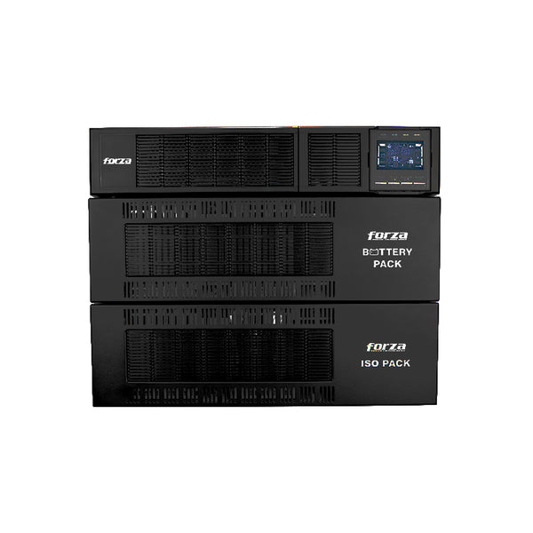 No Break FORZA 10000VA/3000W, 10000 VA, 10000 W, Negro