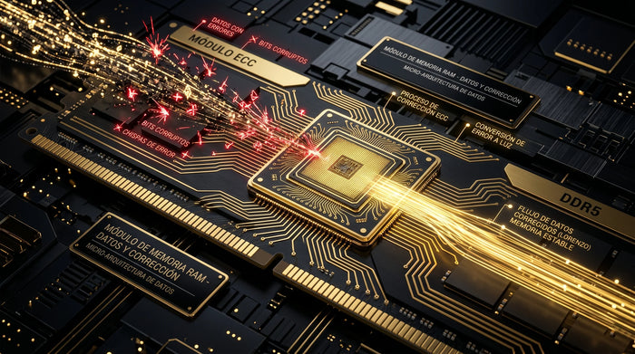 Memoria ECC vs. RAM Estándar: ¿Por qué su Workstation profesional no puede permitirse errores de bit?