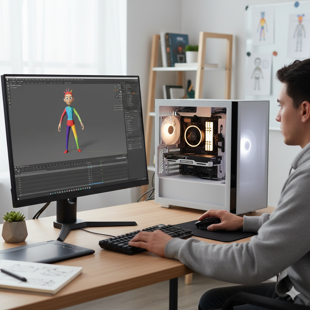 PC para Animación 3D Básico - Invictus PC Mexico