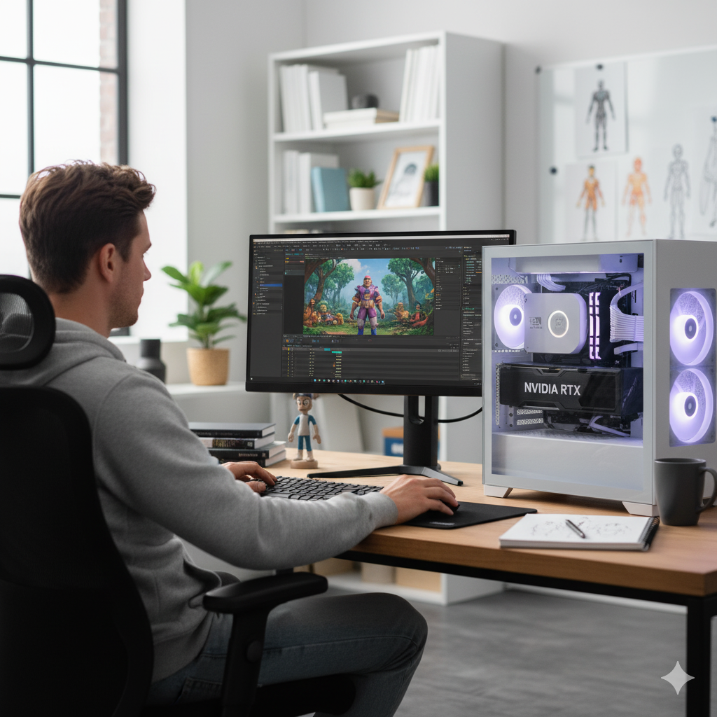 PC Animación 3D Gama Media - Invictus PC Mexico