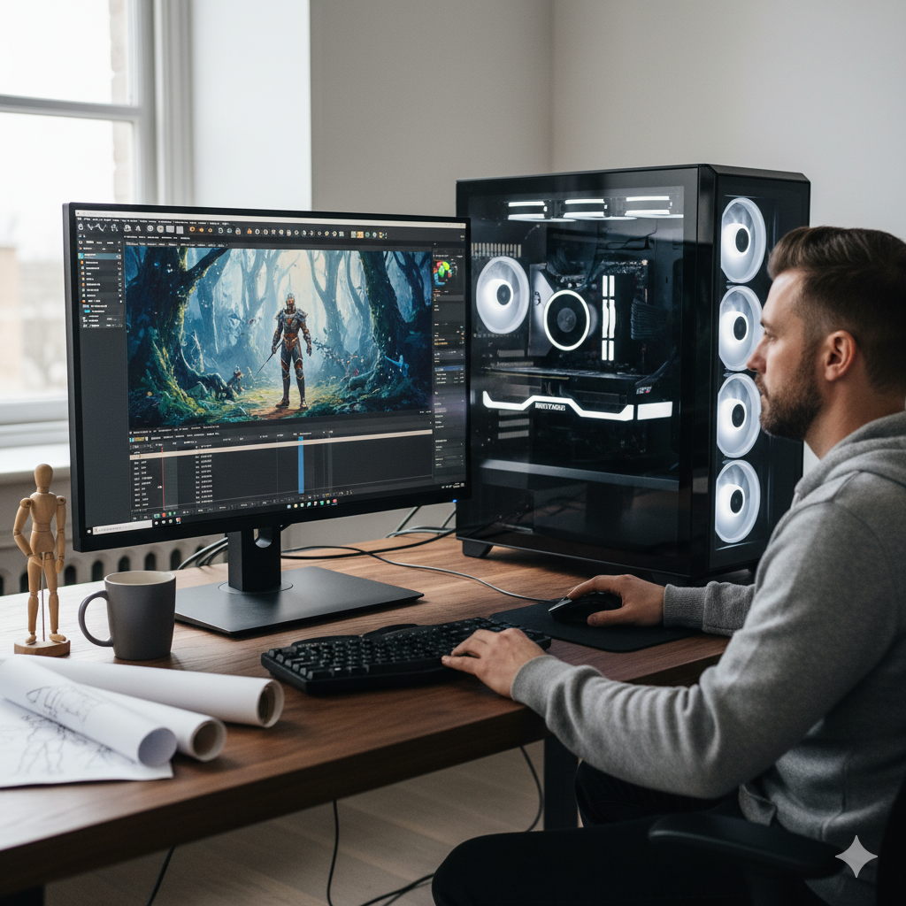 PC Animación 3D Profesional - Invictus PC Mexico