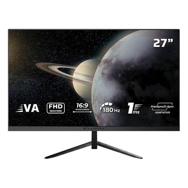 Monitor Gamer Balam Rush TITAN MTG27Y 27", 1920 x 1080 Full HD, G-Sync/FreeSync, 180Hz