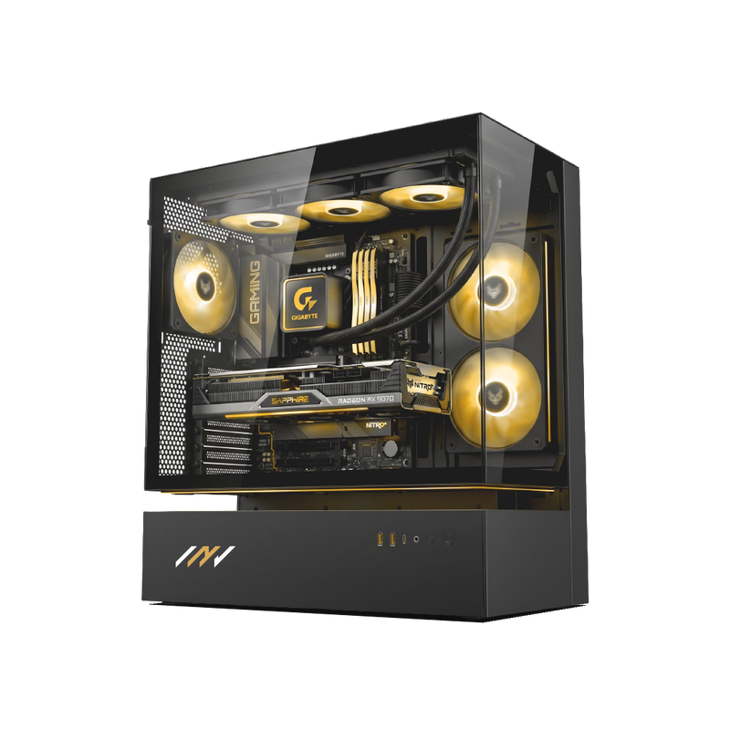 PC Gamer PC INVICTUS Radeon RX 9070, AMD Ryzen™ 7 8700F, 32GB DDR5 RAM, 1TB M.2 Nvme Gen 4 SSD, Windows 11, PC Power-128, - Invictus PC Mexico