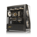 PC Invictus Radeon RX 9060 XT, AMD Ryzen™ 7 5700X, 32GB DDR4 RAM, 1TB M.2 Nvme Gen 4 SSD, Windows 11, PC Power-135,Color Negro