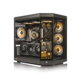 Computadora Gamer  RTX™  5090, AMD Ryzen™ 9 9950X3D, 128GB DDR5 RAM, 2TB M.2 Nvme Gen 4 SSD, Windows 11 PRO, INV-PC-1000164-1-1,Color Negro
