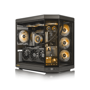 Computadora Gamer  RTX™  5090, AMD Ryzen™ 9 9950X3D, 128GB DDR5 RAM, 2TB M.2 Nvme Gen 4 SSD, Windows 11 PRO, INV-PC-1000164-1-1,Color Negro