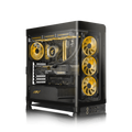 PC Invictus  GeForce RTX™  5070, AMD Ryzen™ 9 9900X, 32GB DDR5 RAM, 2TB M.2 Nvme Gen 4 SSD, Windows 11, PC Power-037,Color Negro