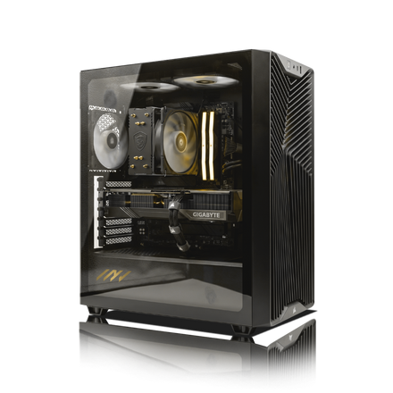 PC Invictus Geforce RTX 5070, AMD Ryzen™ 5 5500, 16GB DDR4 RAM, 1TB SSD M.2 SSD, Windows 11, PC Power-101328904,Color Negro