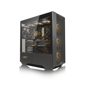 PC Invictus Radeon RX 9070 XT, AMD Ryzen™ 7 9700X, 32GB DDR5 RAM, 2TB M.2 Nvme Gen 4 SSD, Windows 11, PC Power-048,Color Negro