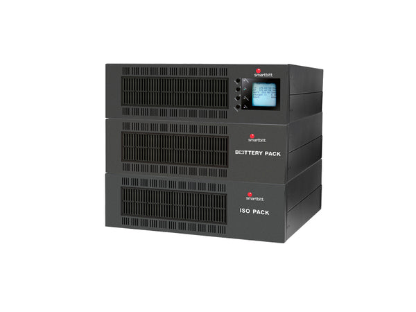 No Break SMARTBITT SBOL10KRTG1-2, 10000 VA, 10000 W, Negro