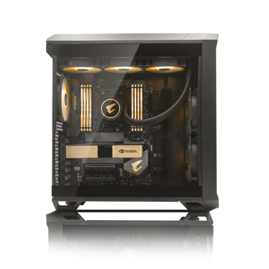 PC Profesional PNY RTX™  2000, Intel® Xeon™ w5-2565X, 64GB DDR5 RAM, 2TB M.2 Nvme Gen 4 SSD, Windows 11 Pro for Workstations, PC Power-259,Color Negro
