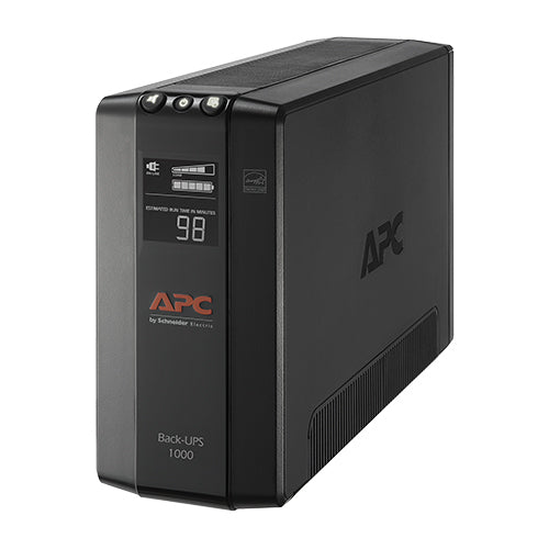 No Break APC BX1000M-LM60, 600 VA, 600 W, Negro