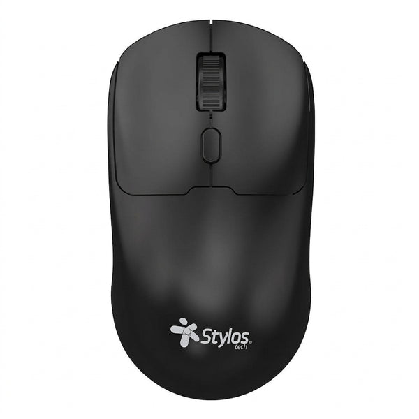 Mouse Inalambrico Stylos STPMOI7B Recargable USB Nano Negro