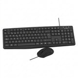 Kit Teclado y Mouse ACTECK AC-928984 Alambrico, Negro