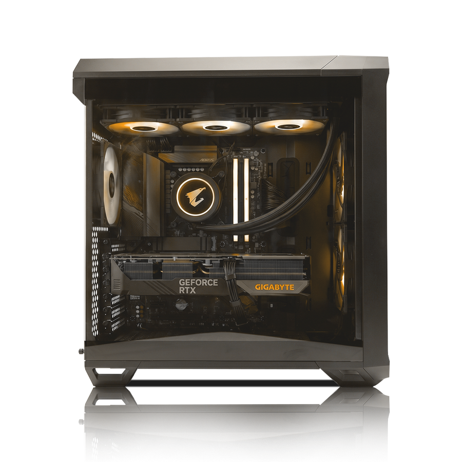 PC Profesional  GeForce RTX™  5090, Intel® Xeon™ 6710E, 64GB DDR5 RAM, 2TB M.2 Nvme Gen 4 SSD, Windows 11 Pro for Workstations, PC Power-269,Color Negro