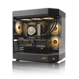 Computadora Gamer  RTX™  5070 Ti, AMD Ryzen™ 9 9900X3D, 32GB DDR5 RAM, 1TB SSD M.2 SSD, Windows 11 PRO, inv-pc-1000160,Color Negro