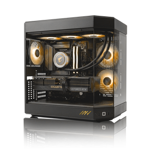 Computadora Gamer  RTX™  5070 Ti, AMD Ryzen™ 9 9900X3D, 32GB DDR5 RAM, 1TB SSD M.2 SSD, Windows 11 PRO, inv-pc-1000160,Color Negro