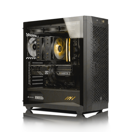 PC Invictus  GeForce RTX™  5050, AMD Ryzen™ 7 5700X, 32GB DDR4 RAM, 1TB M.2 Nvme Gen 4 SSD, Windows 11, PC Power-008,Color Negro