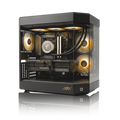 Computadora Gamer  RTX™  5070 Ti, AMD Ryzen™ 9 9950X3D, 32GB DDR5 RAM, 1TB SSD M.2 SSD, Windows 11 PRO, inv-pc-1000161,Color Negro