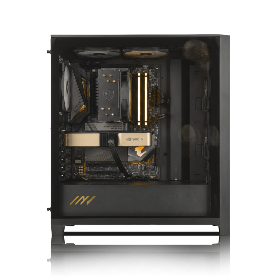 PC Profesional PNY RTX™  A1000, AMD Ryzen™ 5 8400F, 32GB DDR5 RAM, 1TB M.2 Nvme Gen 4 SSD, Windows 11, PC Power-200,