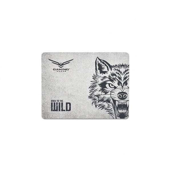 Kit 2 en 1 Mouse y Mouse Pad NACEB NA-632, 1200 DPI, USB, 250 x 220 mm, Gris