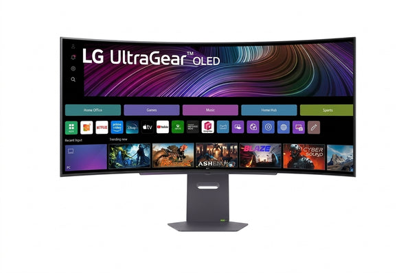 Monitor Gamer LG 45GX90SA OLED 45", 3440 x 1440 UltraWide QHD, 240Hz, Negro