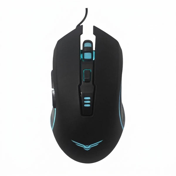 Mouse Gamer Naceb NA-0937, RGB, 1000 DPI, USB, Negro