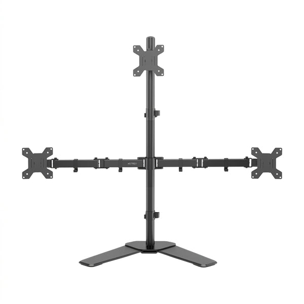 Soporte para Monitor Acteck AC-944809, Triple, VESA 75x75mm, 100x100mm, Negro
