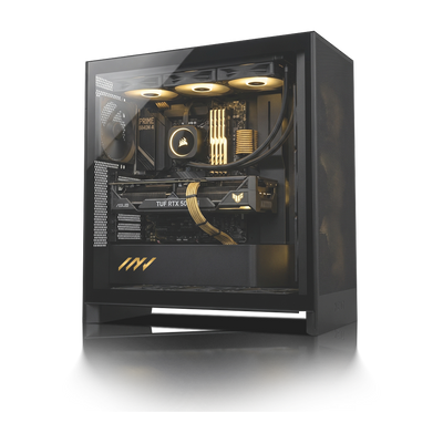 PC Invictus Radeon RX 9070, AMD Ryzen™ 7 9700X, 32GB DDR5 RAM, 1TB M.2 Nvme Gen 4 SSD, Windows 11, PC Power-110,Color Negro