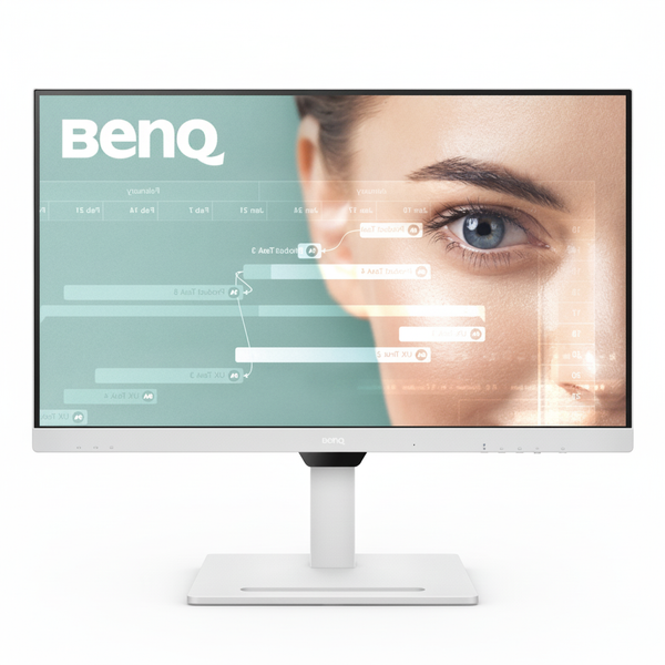 Monitor BENQ GW2790QT LED IPS 27", 2560 x 1440 QHD (2K), 75 Hz, DisplayPort/HDMI/USB-C, Blanco