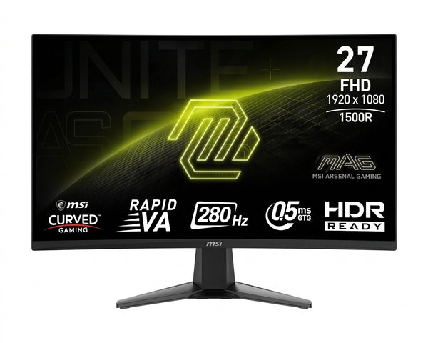 Monitor Gamer MSI MAG 276CXF LED VA Curvo 27", 1920x1080 Full HD, G-Sync/FreeSync, 280Hz, HDMI/DisplayPort, Negro