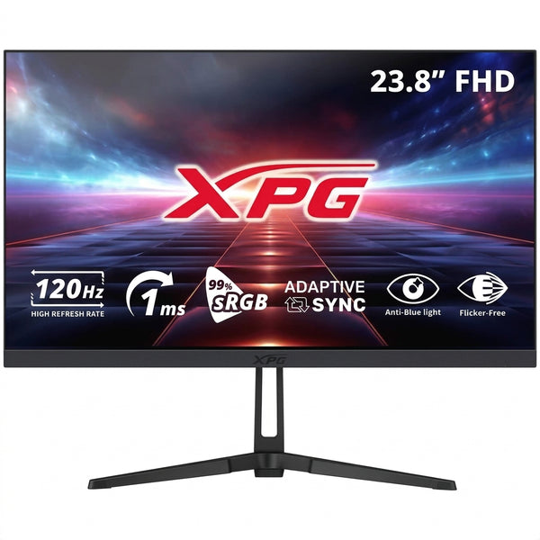 Monitor Gamer XPG RIFT R24F2-BKCMX LED IPS 24", 1920 x 1080 Full HD, G-Sync/FreeSync, 120Hz, HDMI/DisplayPort, Negro