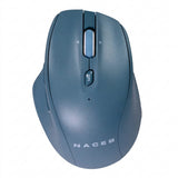 Mouse NACEB NA-0139A Inalámbrico Dual Mode USB 2.4 Bluetooth 1600DPI 5 Botones Azul