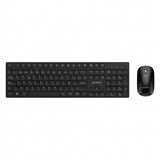 Kit Teclado y Mouse Acteck AC-943482, Inalambrico, 2.4GHz, 1600 DPI, Negro