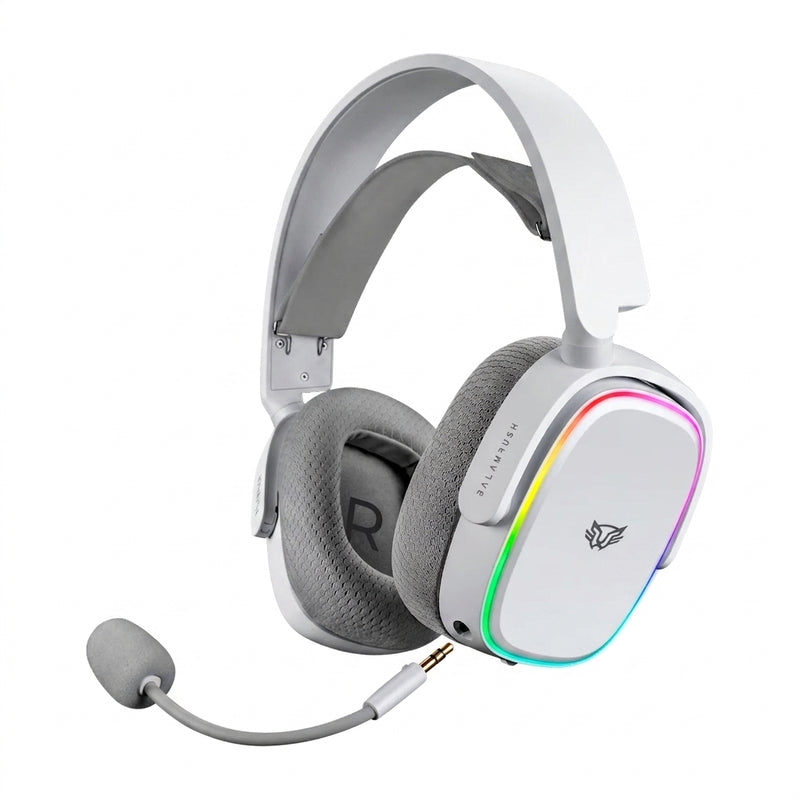 PC Gamer Headset Balam Rush HS999 Inalámbrico, BT / RF 2.4GHz, Blanco - Invictus PC Mexico