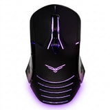 Mouse NACEB NA-0964, 7200 DPI, RGB, 7 Botones, USB A, 1.5Mts